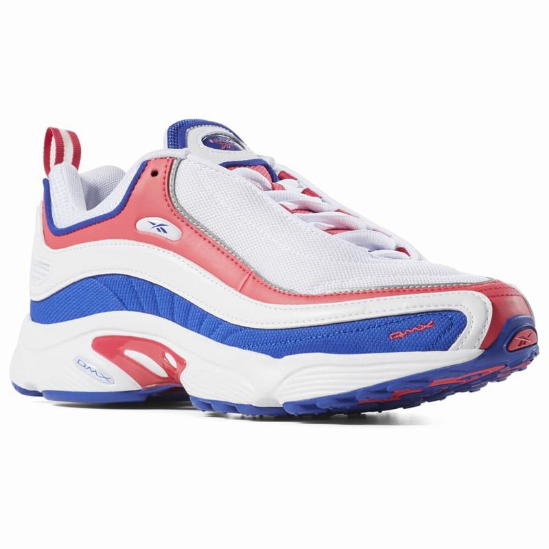 Reebok Daytona Dmx Tenisky Damske - Biele/Modre/Ruzove/Strieborne AL2752EJ